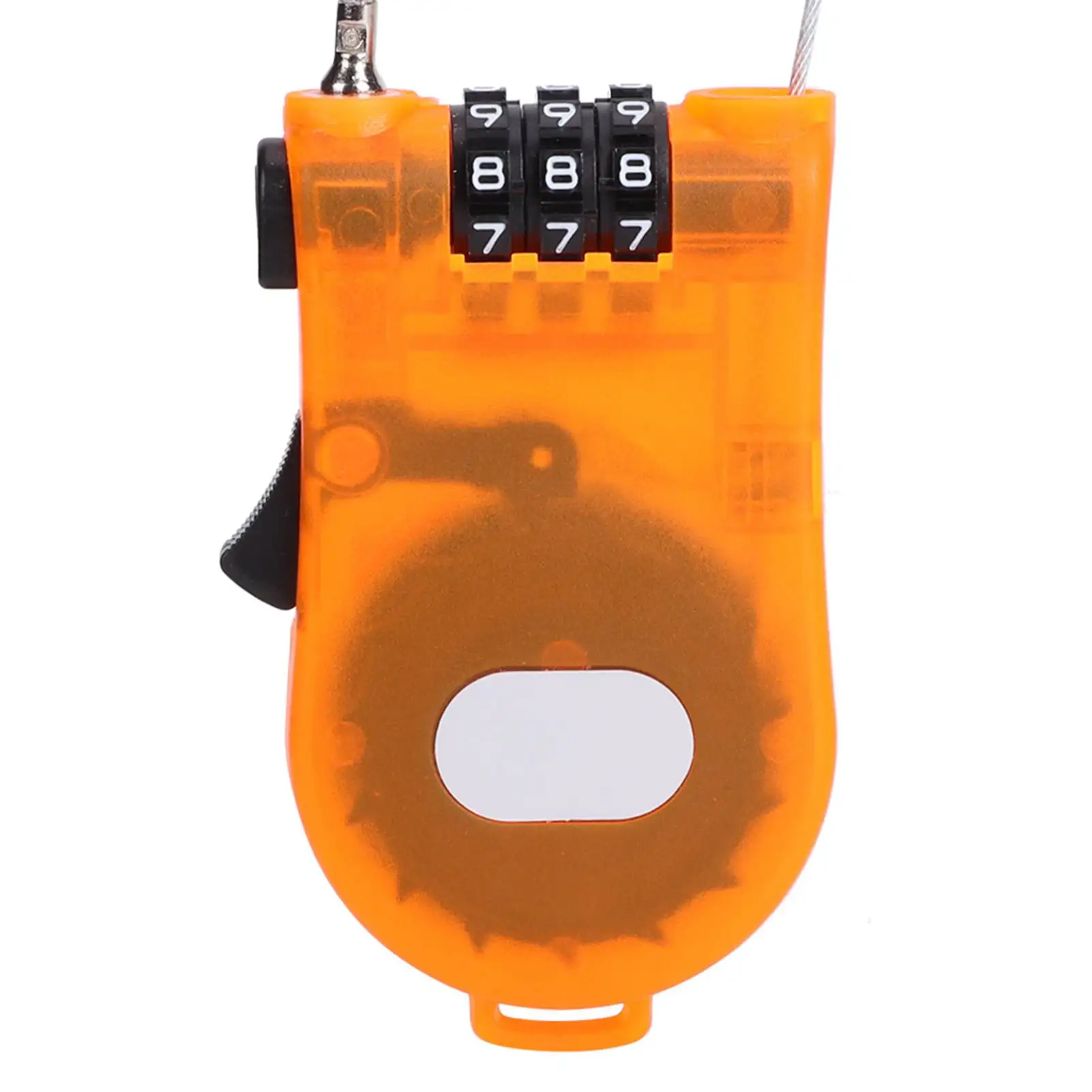 

Lock Helmet Mini Retractable Anti-Theft Motorcycle Helmet Lock Cabinets Toolboxes Waterproof Drawstring for Cabinets Toolboxes