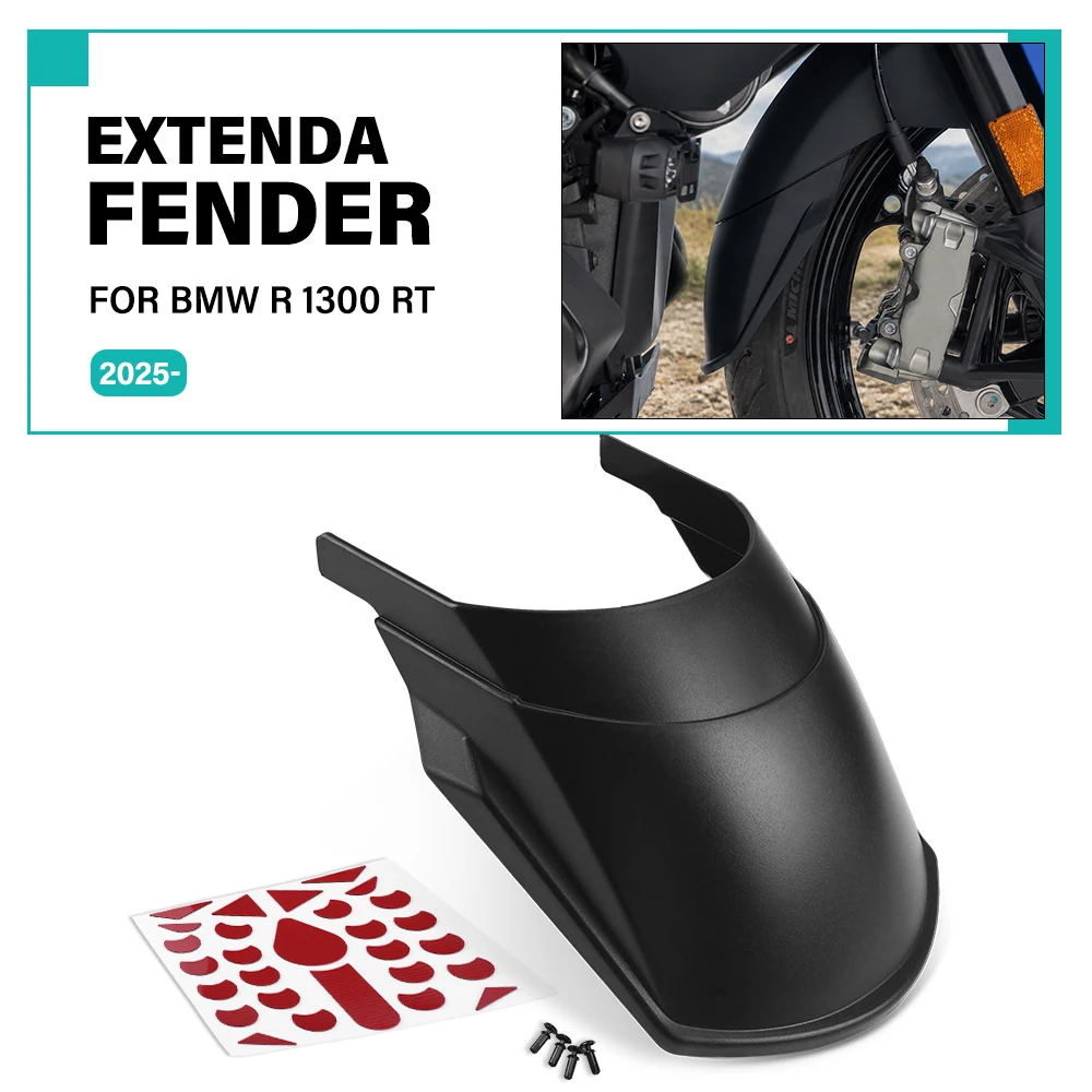 For BMW R1300RT R 1300 RT 2025-2026 Motorcycle Accessories Front Fender Extender Mudguard Extension Splash Guard