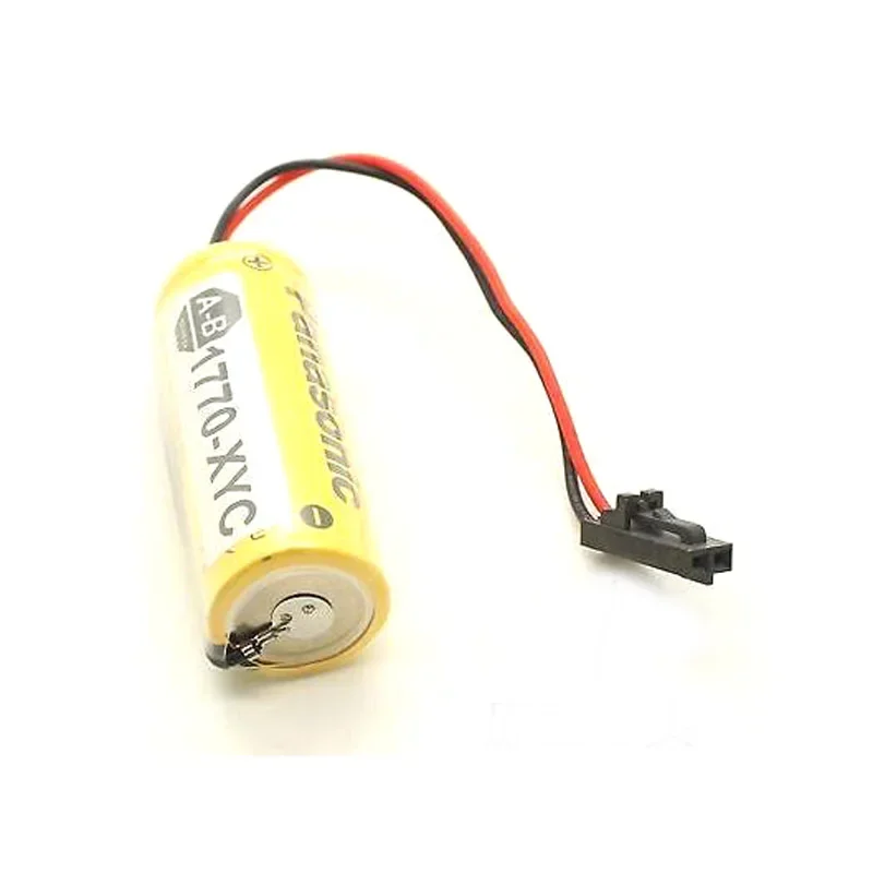 Batería de litio para CPU Industrial, pila de 1800mAh, 3V, CNC, PLC, con enchufe, 1770-XYC, 1770-XYB, 1756-BA1, 1 unidad