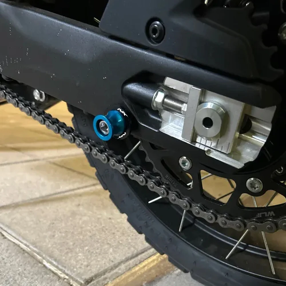 CFMOTO CF MOTO 150NK 250NK 300NK 400NK 450NK 650NK 800NK スイングアームスプールリアスタンドネジスライダー 150 250 300 400 650 NK nk