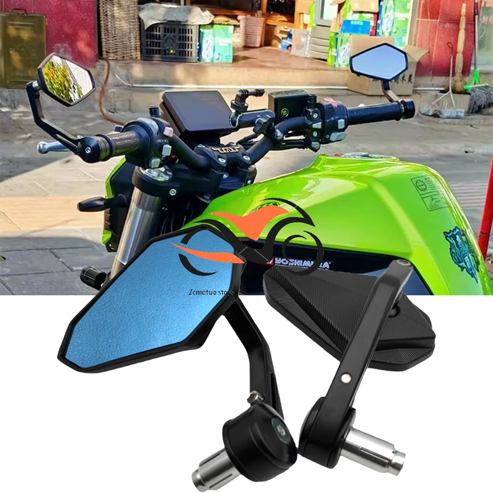 

CNC Motorcycle Bar End Mirror for Ducati Scrambler Monster Diavel Honda CB650R Kawasaki Yamaha MT03 Suzuki SV650 GSXS750 Benelli