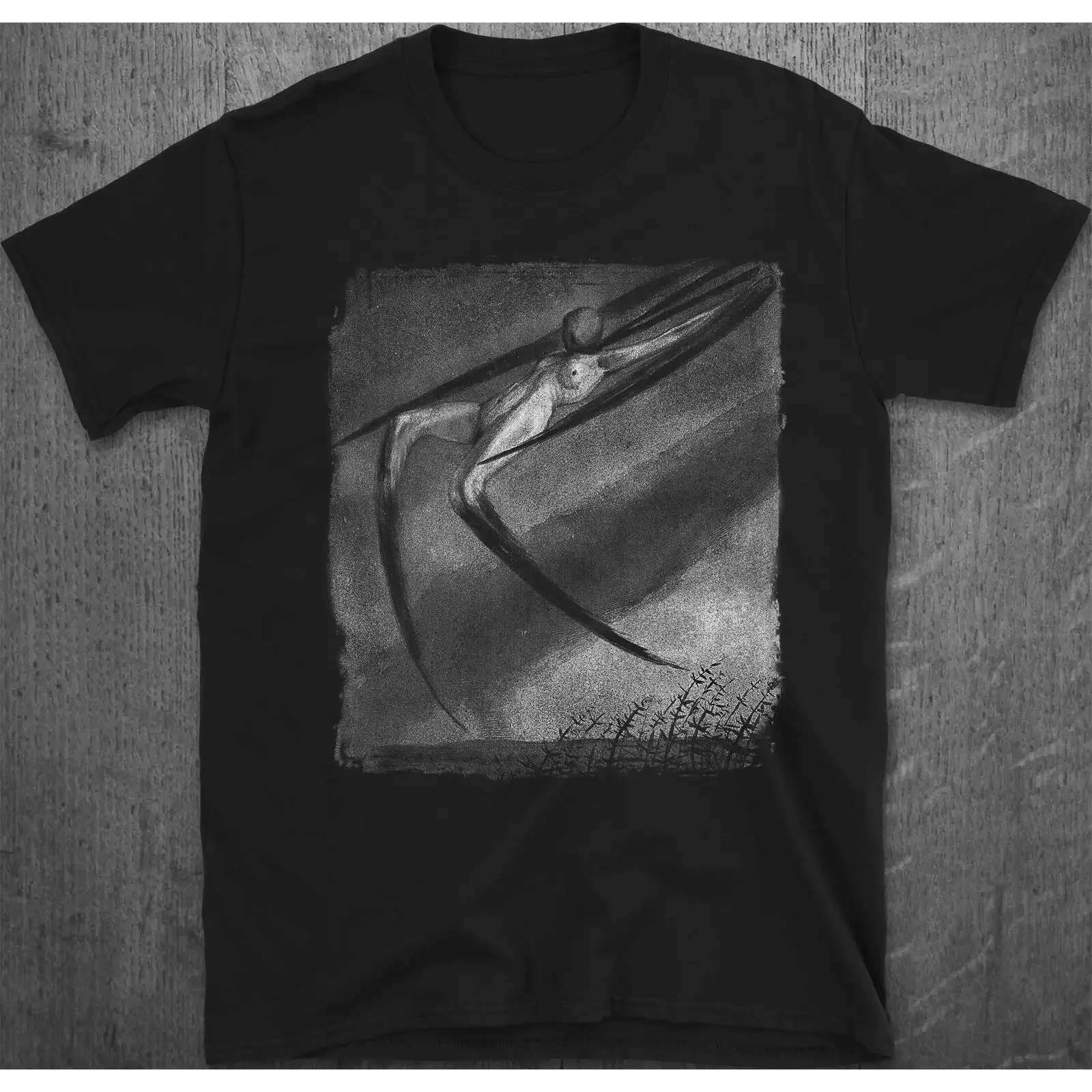 Dream Visions T Shirt Alfred Kubin Surreal Art Dark Symbolist 1904 vintage Washed Casual designer clothes graphic Stretched
