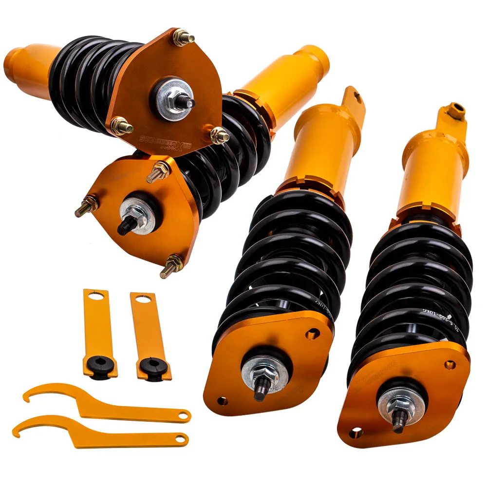 MaXpeedingrods Coilover Kits for Infiniti M45 4.5L 4494CC V8 GAS DOHC  Adjustable Height Springs Struts Coilover Suspension