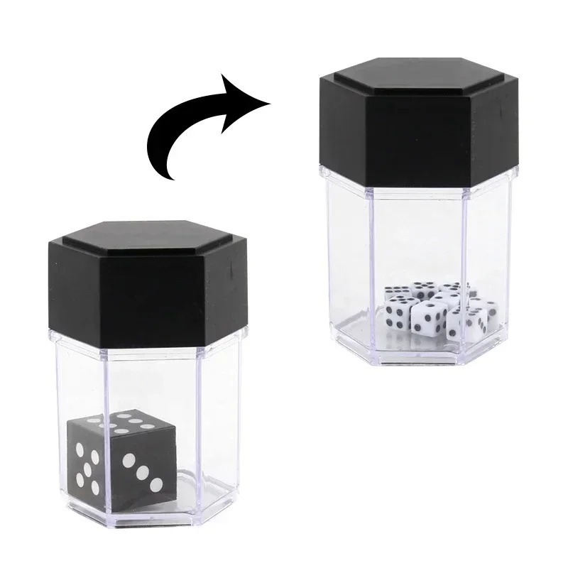 1PC Magic Trick Toys Big Explode Explosion Dice Close Up Magic Trick Joke Prank Toy Funny Game Children Kids Gift for Beginner