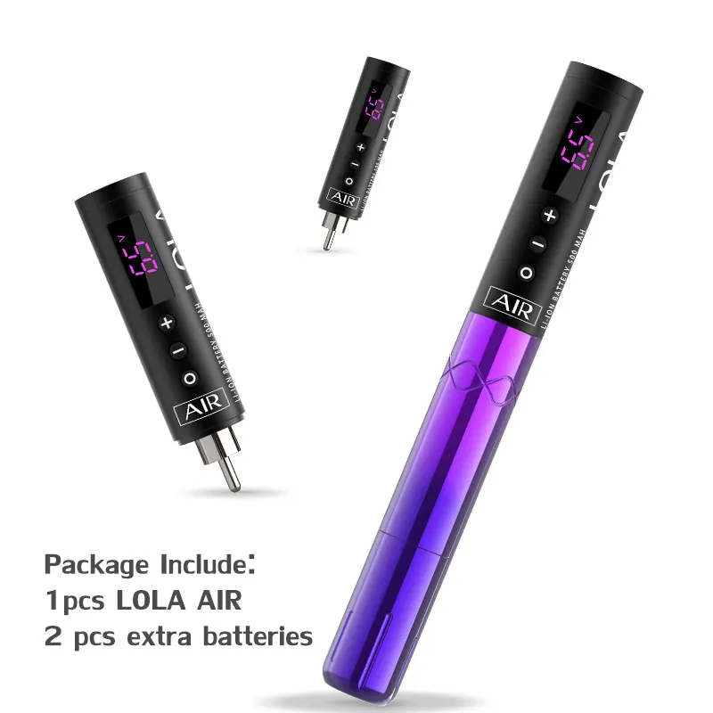 EZ LOLA AIR Wireless PMU Tattoo Machine 500mAh