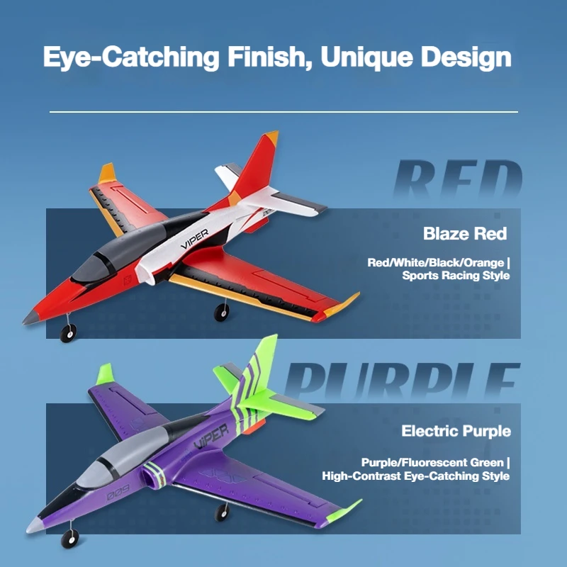 Blue Arrow 30mm Ducted Model Aircraft Mini Version Viper Fixed-Wing Anti-Fall Novice Entry-Level Training RC Aircraft PNP/RTF