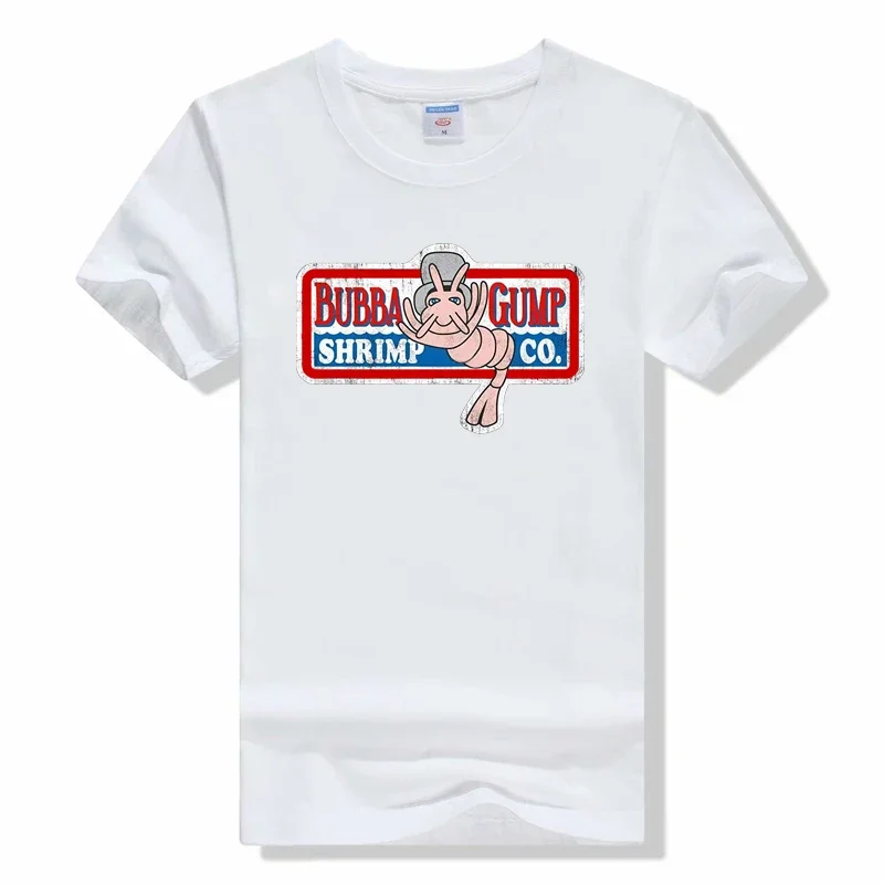 Bubba Gump Shrimp Co Casual T Shirt Forrest Gump Tom Hanks Style Streetwear Casual T Shirt  casual tops t shirt