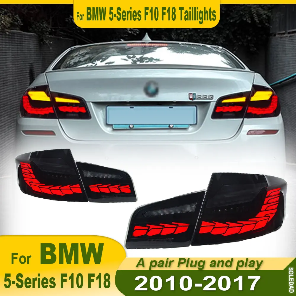 For BMW 5 Series F10 F18 M5 520i 530i 535i 540i 528i xDrive 2010-2017 Taillamp Taillight Rear Lamps Full LED Dynamic Tail Lights