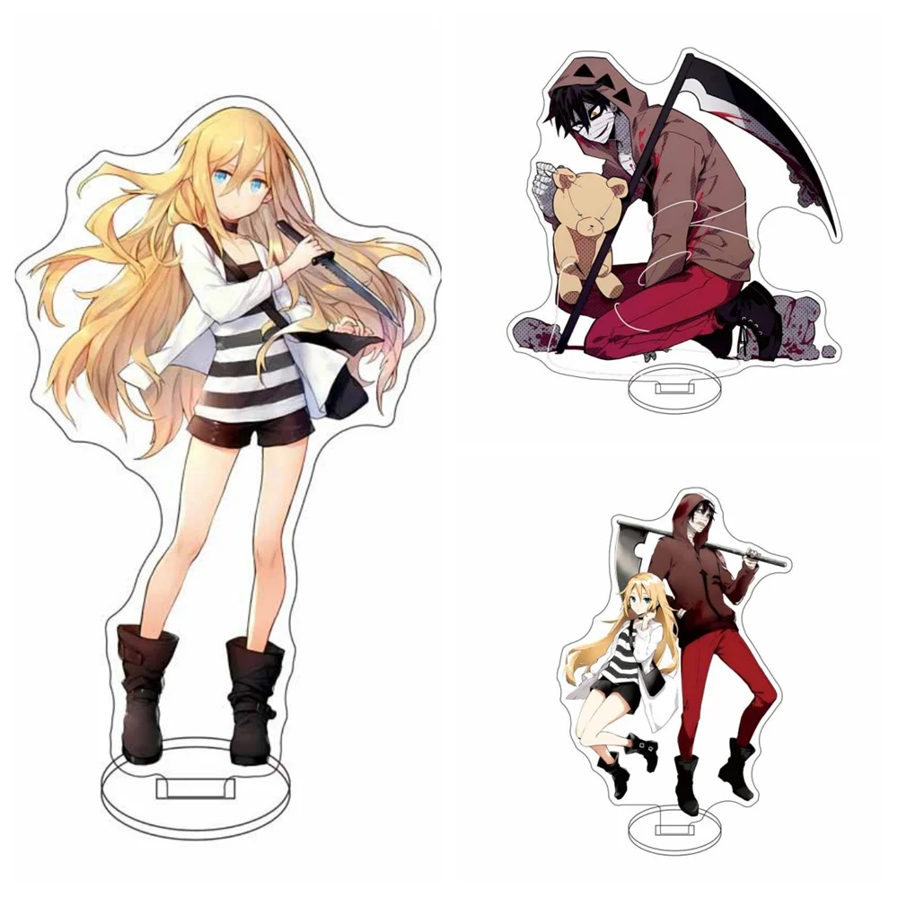 15 CM Anime Satsuriku no Tenshi  Acryl Model Cosplay Charm Karakters Ornament Accessoires Goederen Collectie Geschenken