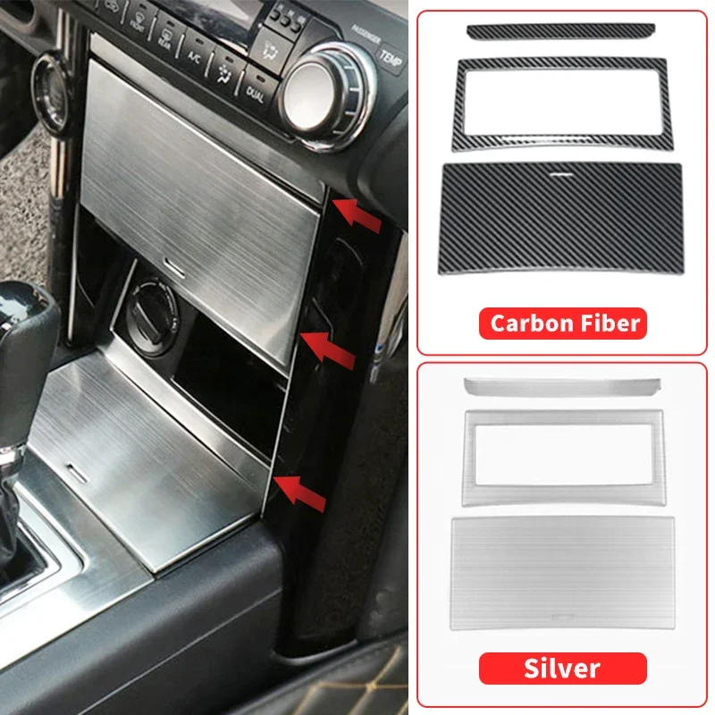 

Для 2010-2017 Toyota lc150 Land Cruiser Prado 150, аксессуары для внутренней декоративной модификации, центральная панель коробки передач lhd