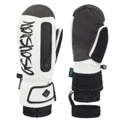 New Winter Men Anti-friction Warm Ski Gloves with Wristband Waterproof Snow Gloves for Men Pro Alpine Sport Mittens Skiing Items