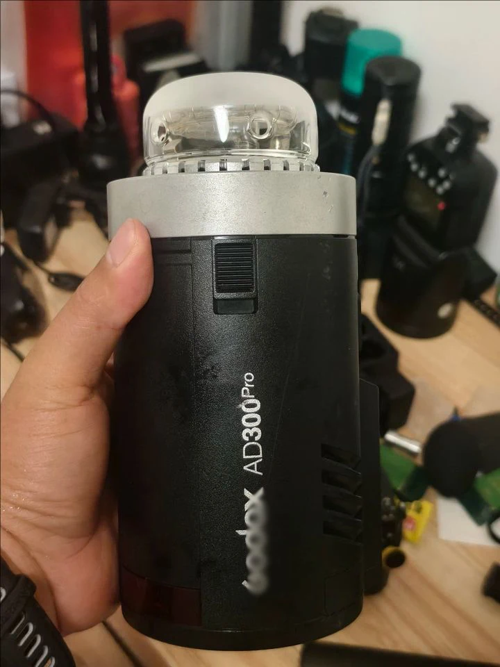 photography light fill LED AD300pro specific protective covers Soft matte lamp tube glass protective cover
