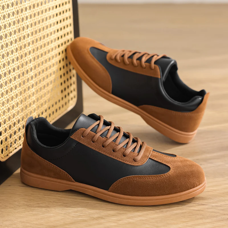 

Мужские повседневные туфли класса люкс 2026: Новые высококачественные кожаные туфли для мужчин, модные удобные спортивные кроссовки, уличные мужские теннисные туфли