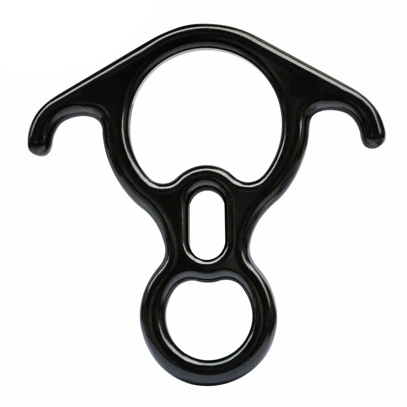 NEW PRIOR FITNESS Climbing Figure 8 Descender Ring for Yoga swing Hardware for Aerial yoga Kit fall arrester 32KN