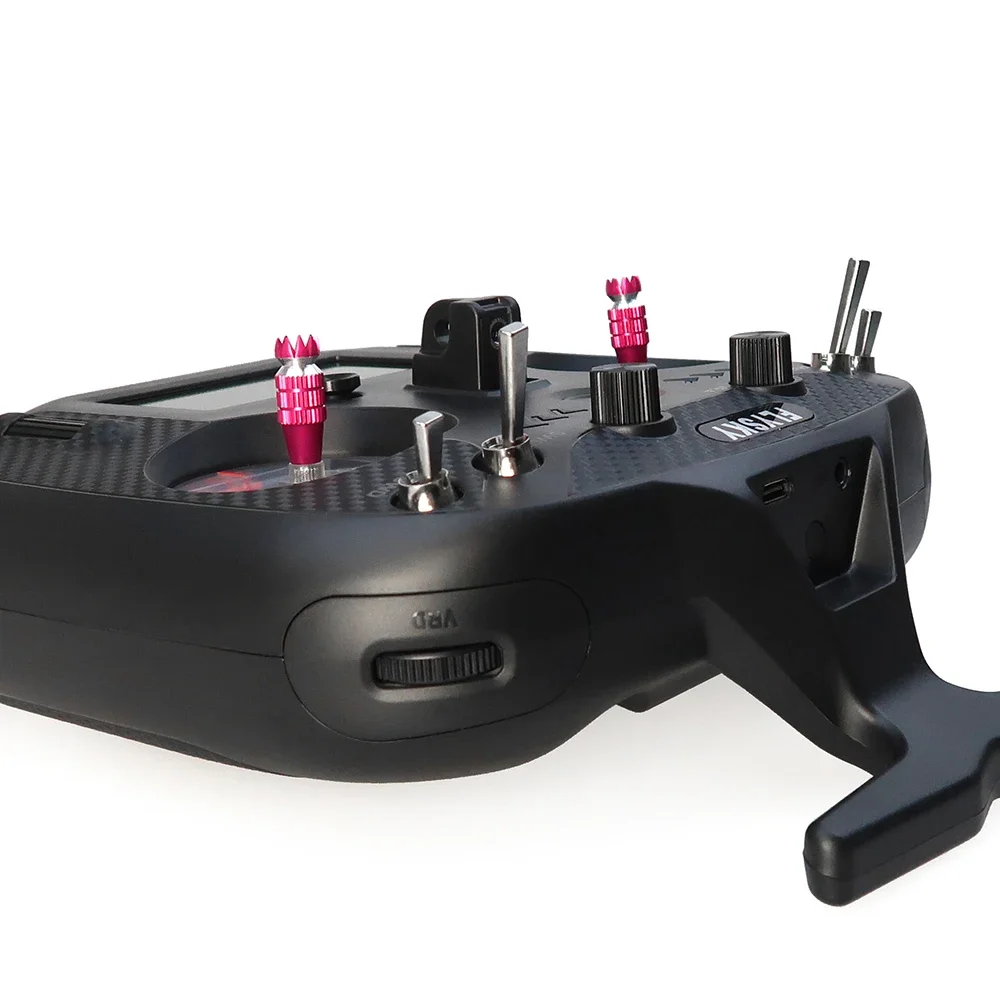Transmisor RC FLYSKY FS-ST8 de 2.4GHz con Receptor FS-SR8, Control Remoto de 8 Canales con Distancia de Operación de 1000M