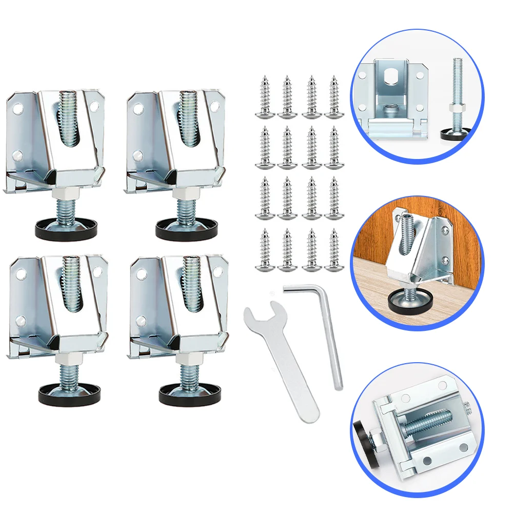 

4 шт. регулировка подставки для ног, удлинители для ножек стола, выравниватели мебели, регулируемые ножки стола, уличный утюг для