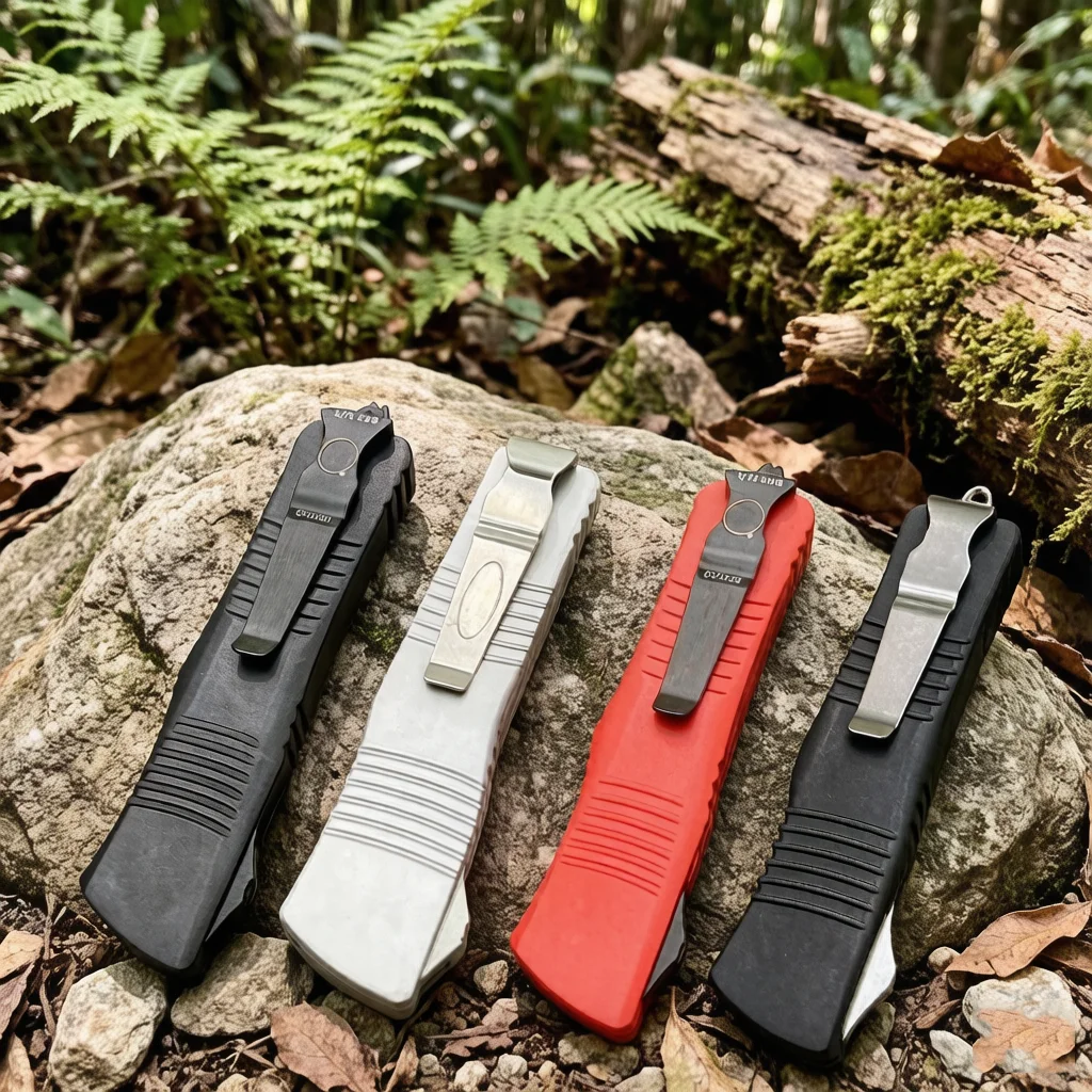 EDC Pocket Knife  Aluminum Handle Outdoor Camping Hiking Fishing Tool Compact Utility Cutter Lightweight Daily Carry Gear