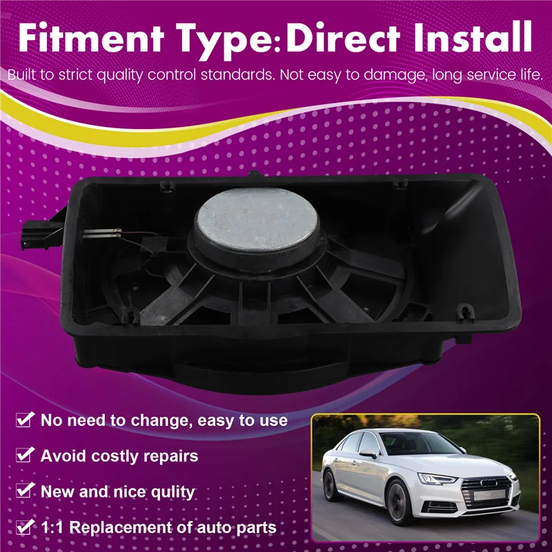

8T0035412 Car Rear Trunk Woofer Speaker Middle Tweeter Bass Trumpet Accessories For A4 B8 A5 2009-2016