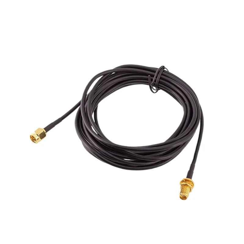 RG174 RF Coaxial Cable SMA Male to Female Antenna Extension Jumper Cable for Wireless Communication