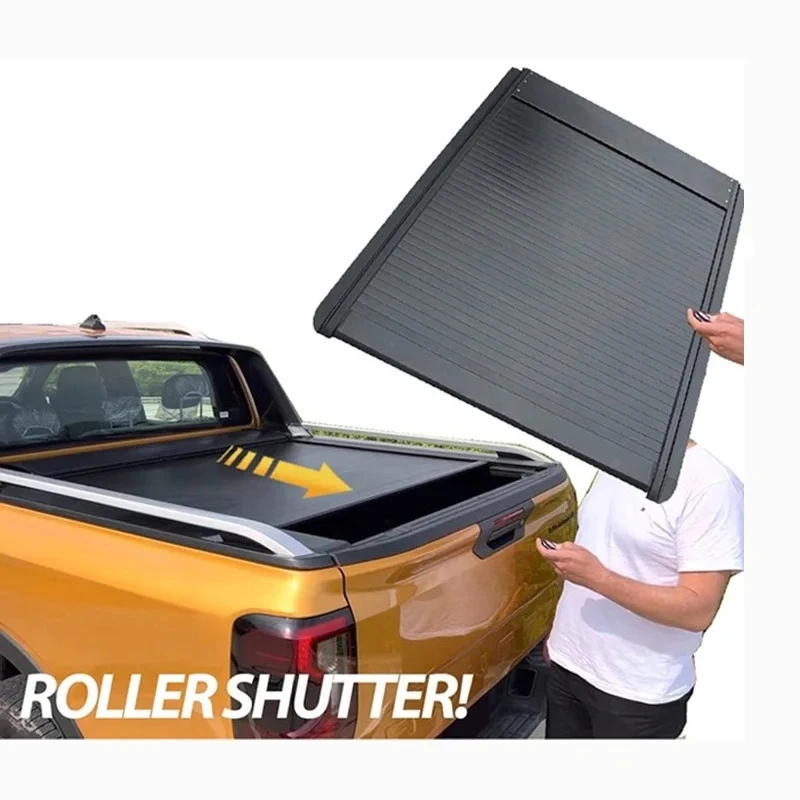

Toneau Cover Roller Lid for Ranger with Led Pickup Tail Box Accessories Waterproof Aluminum Electric Roller Shutter Cover