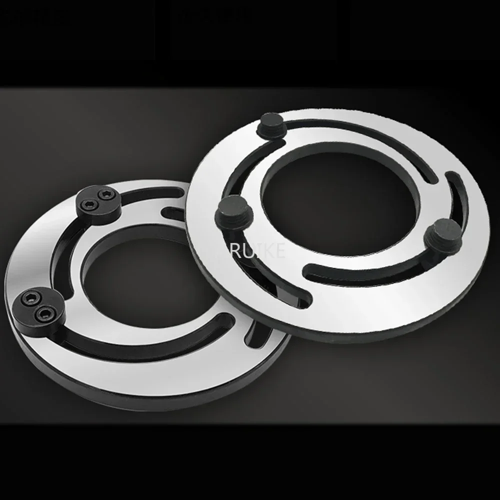 6 Inch 8  Hydraulic Chuck Claw Repairer Raw  Soft   Three  Forming Ring CNC Boring  Artifact 10
