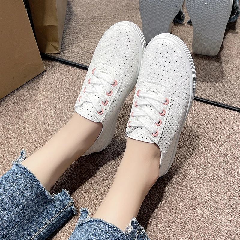 Sneakers da donna 2024 nuova estate Casual scarpe di lusso traspiranti per le donne scarpe da ginnastica firmate a fondo piatto da donna Zapatos De