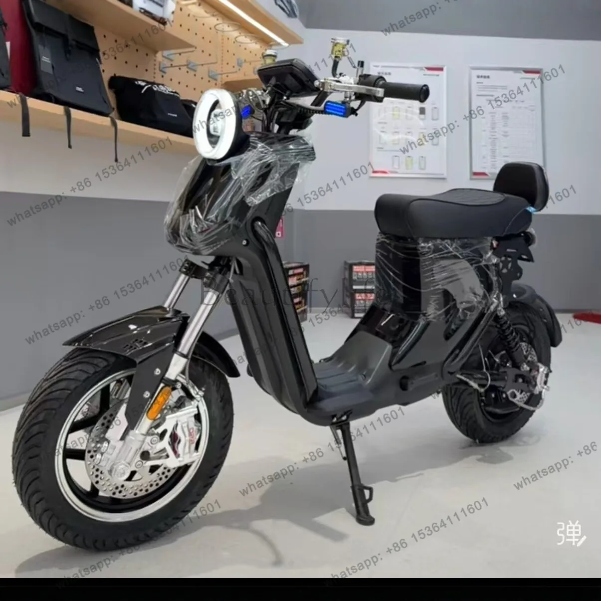 Cross-border export electric motorcycle U2 14-inch lithium battery commuter battery car