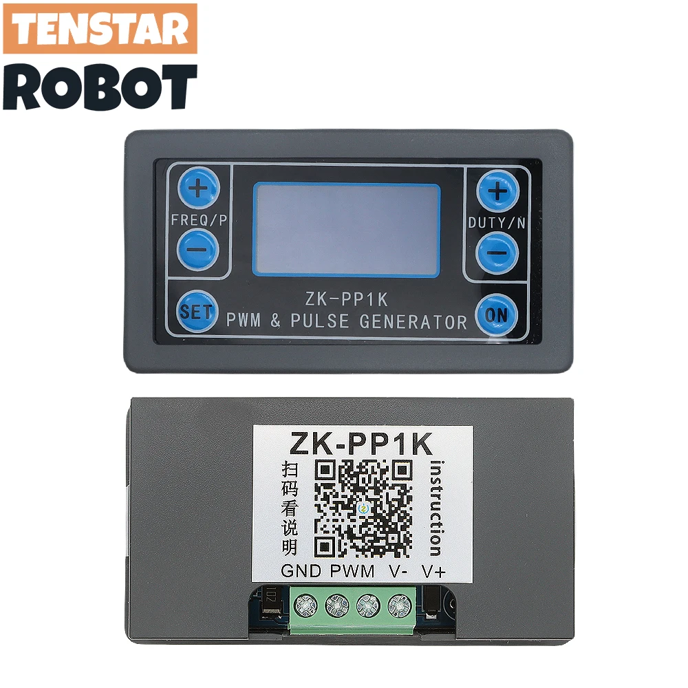 ZK-PP1K Dual Mode Signal Generator ZK-PP2K PWM Motor Speed Controller Regulator 8A 150W Frequency Duty Cycle Adjustable Module