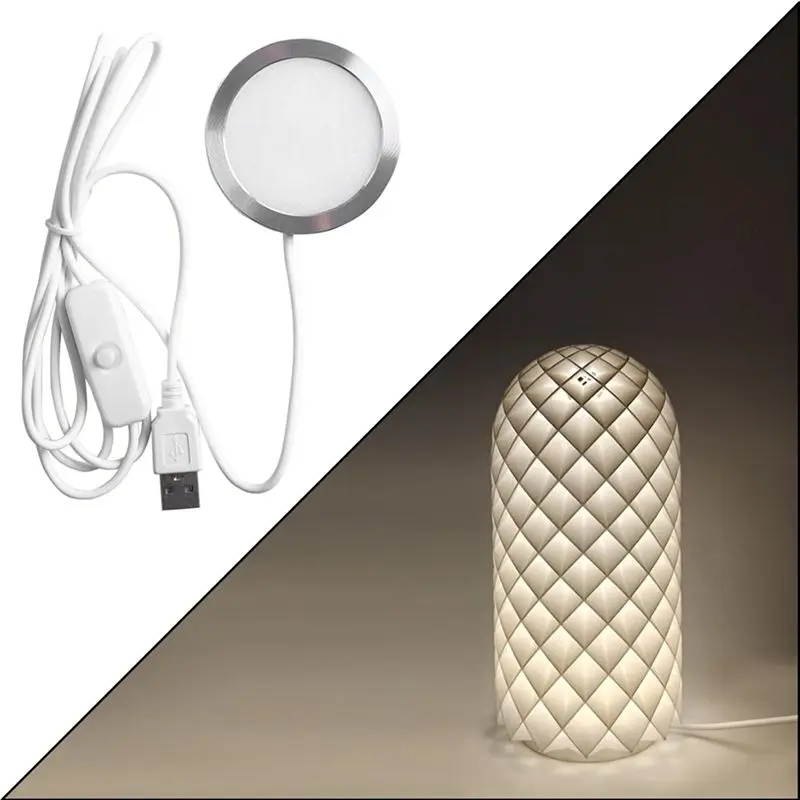 Kit de Lámpara LED DIY TFORU-8X: Solo Accesorios de Hardware, SIN Piezas Impresas en 3D, Iluminación Personalizada de Luz Brillante y Eficiente en Energía