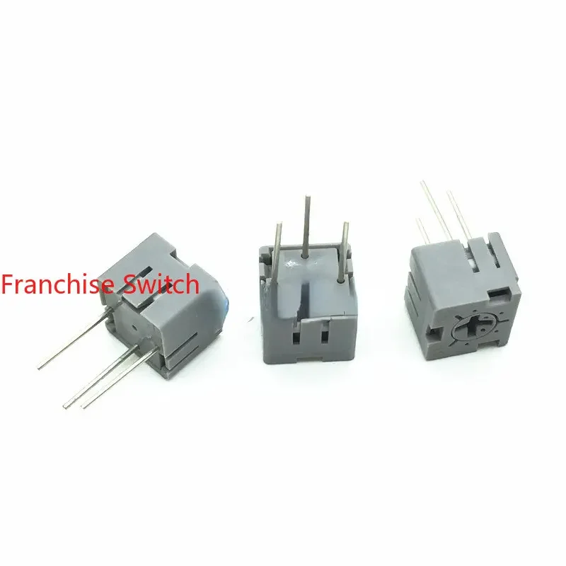 10PCS Precision Trimming Potentiometer GT-6 P 101 102 502 Adjustable Resistor Can Withstand High Temperature.