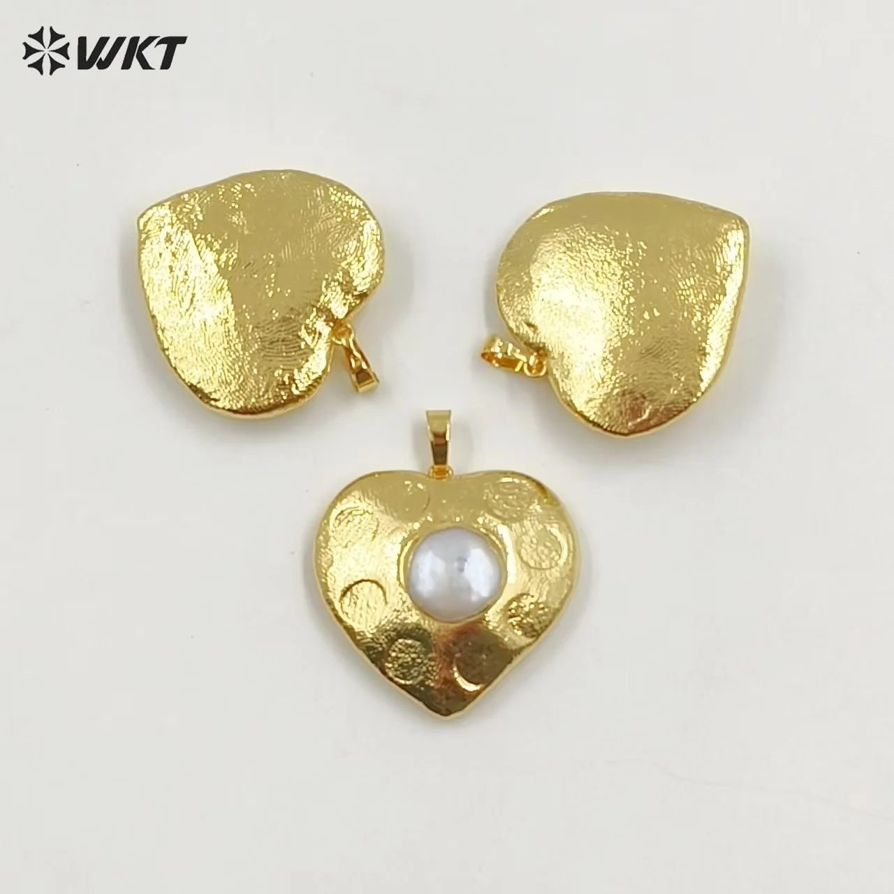 

WT-JP397 Новинка: Модный кулон из пресноводного жемчуга с покрытием из 18-каратного золота для повседневного ношения женщинами