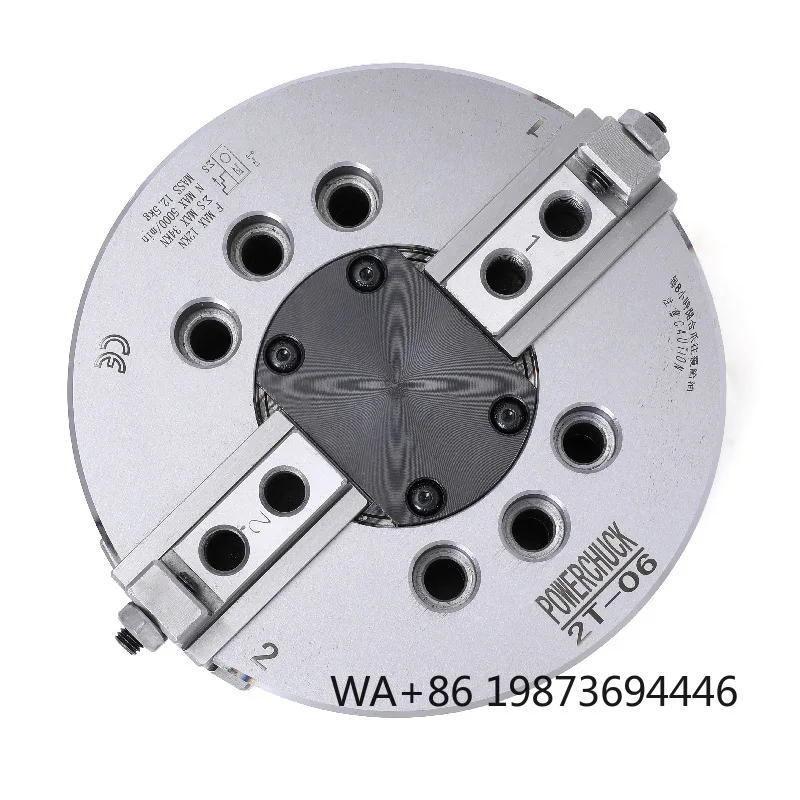 

2 Jaw Middle Solid Power Chuck CNC Machine Tool Clamping Accessory
