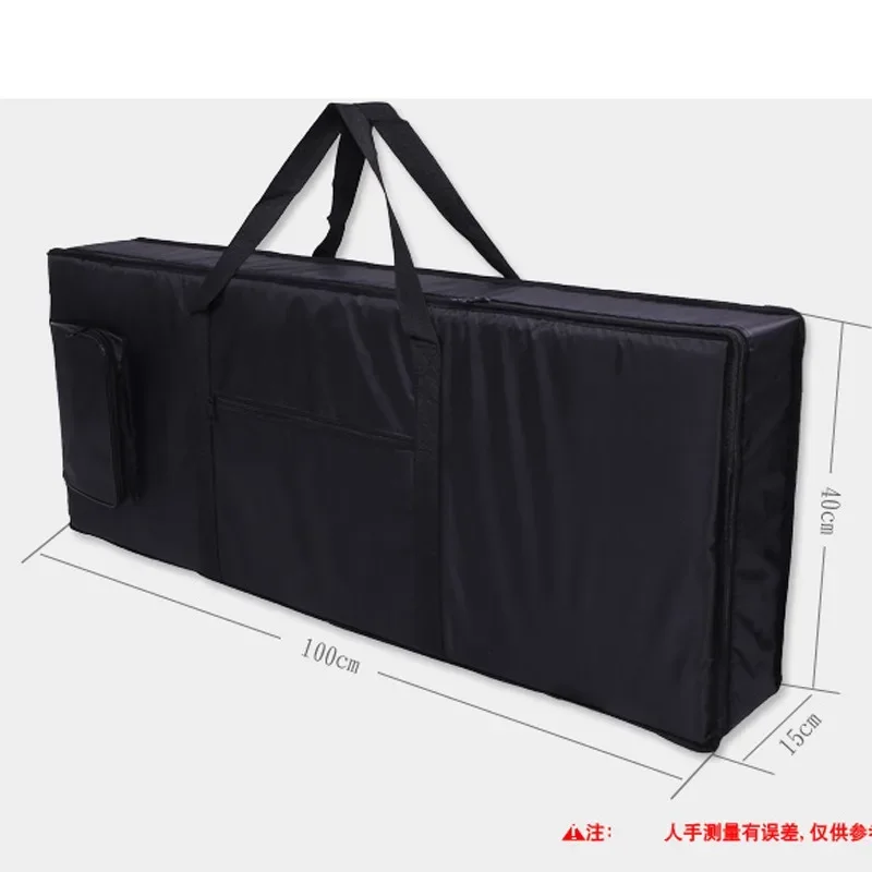 Electronic Organ Piano Cover Padded Case Keyboard Bag Instrument Protective Portable Shockproof Waterproof 61 Keys