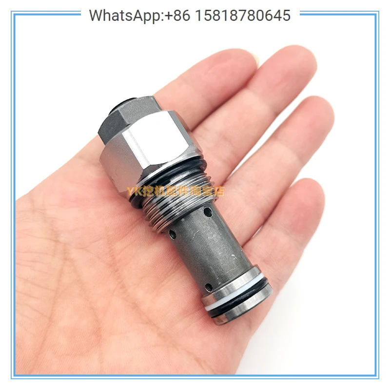 Excavator Parts Suitable for SA-NY SY55 65 75-8-9 distributor Main and auxiliary gun relief valve Safety valve (1 PCS)