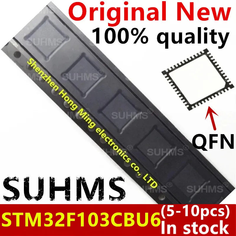 

(5-10piece)100% New STM32F103CBU6 STM32F 103CBU6 QFN-48