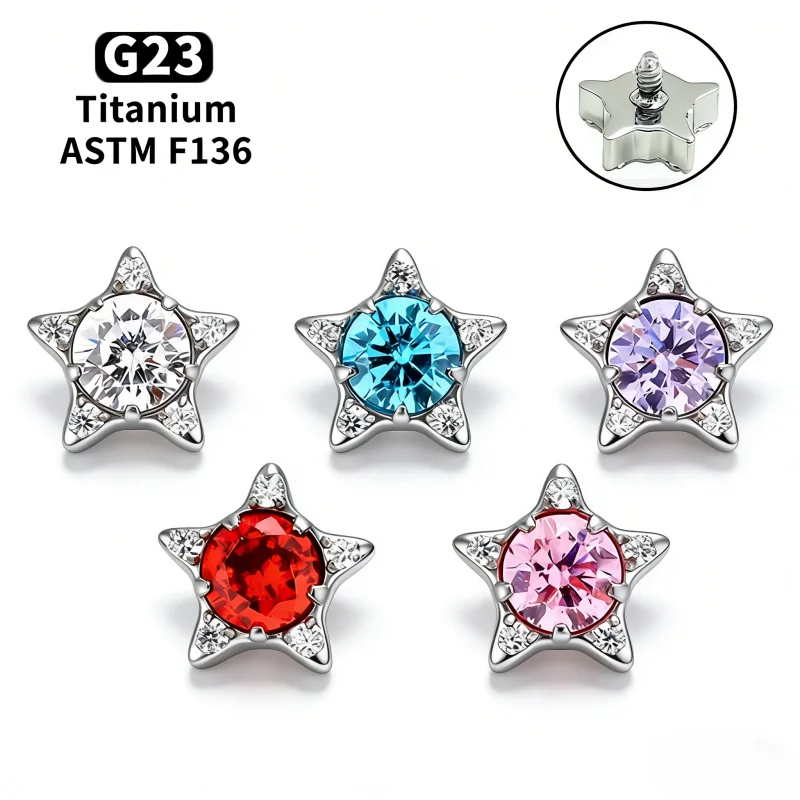 G23 Titanium Pentag…