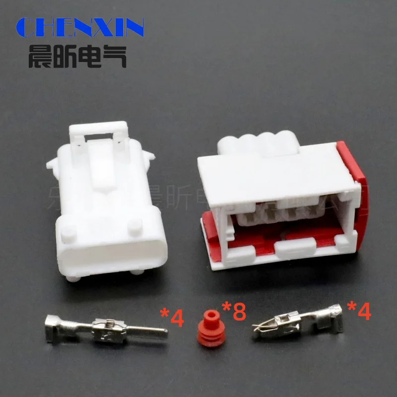 

Для Peugeot Citroen 4-контактные автоматические водонепроницаемые разъемы «папа» или «мама» 1618R0 Лямбда-зонды кислорода O2, штекер датчика 185001-6 144998-6