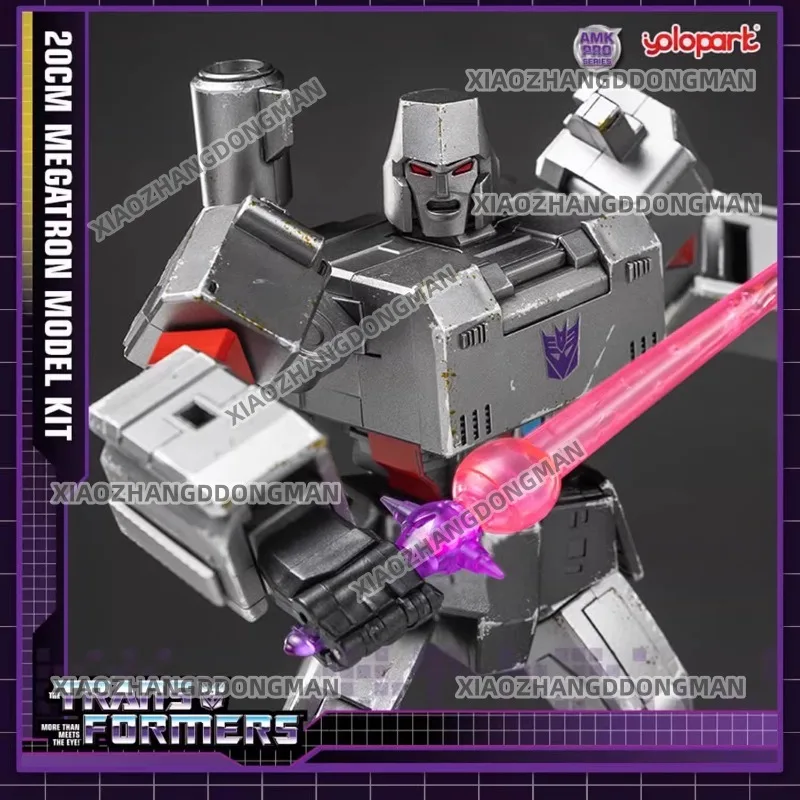 Spot YoloPark G1 Megatron AMK Pro Series Transformers Robot Assembled Super Movable Model Toys