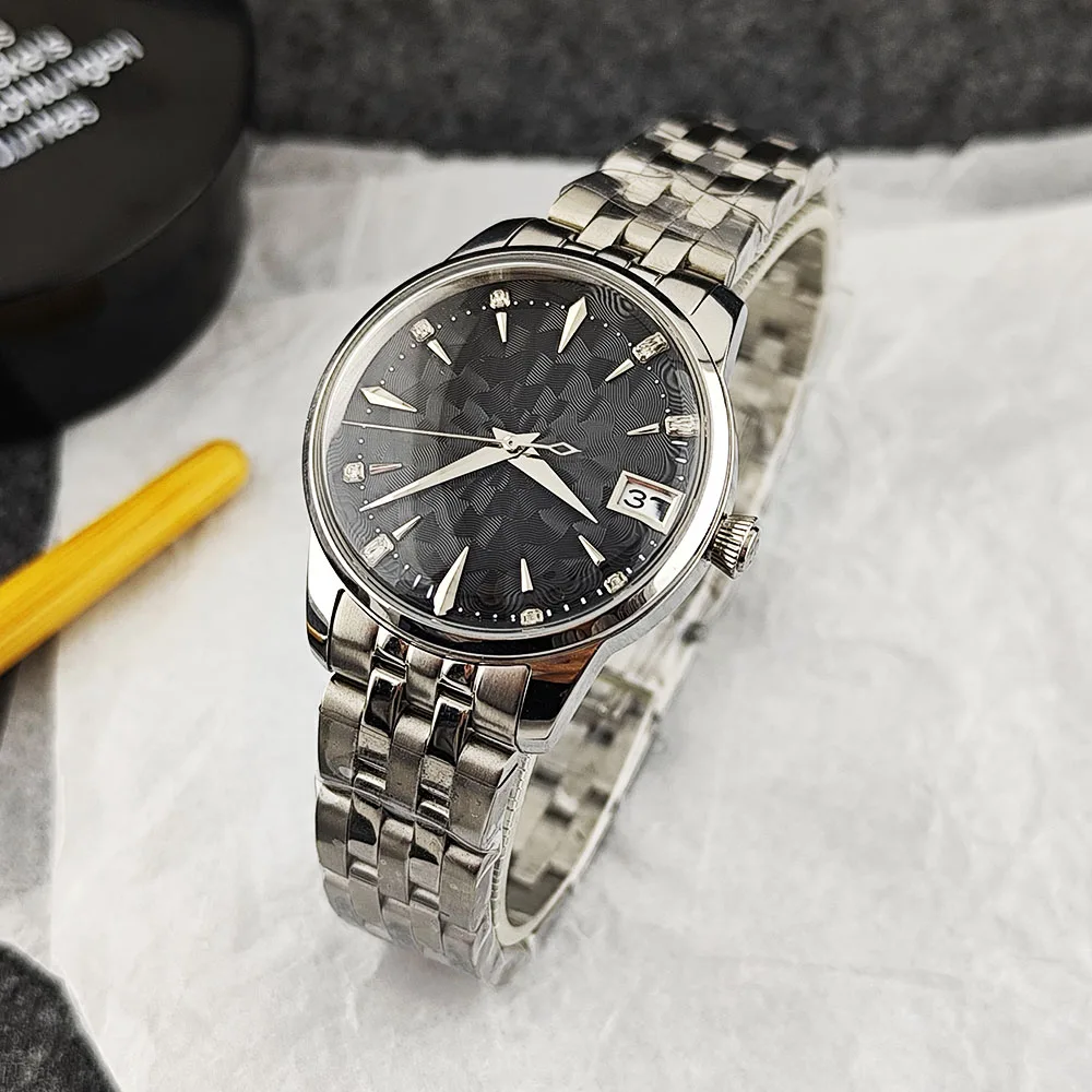 2026 Women's Watch Cocktail Dial Watch 33mm Stainless Steel Watch Customized Logo Automatic Watch Suitable for NH35 Movement - view 2