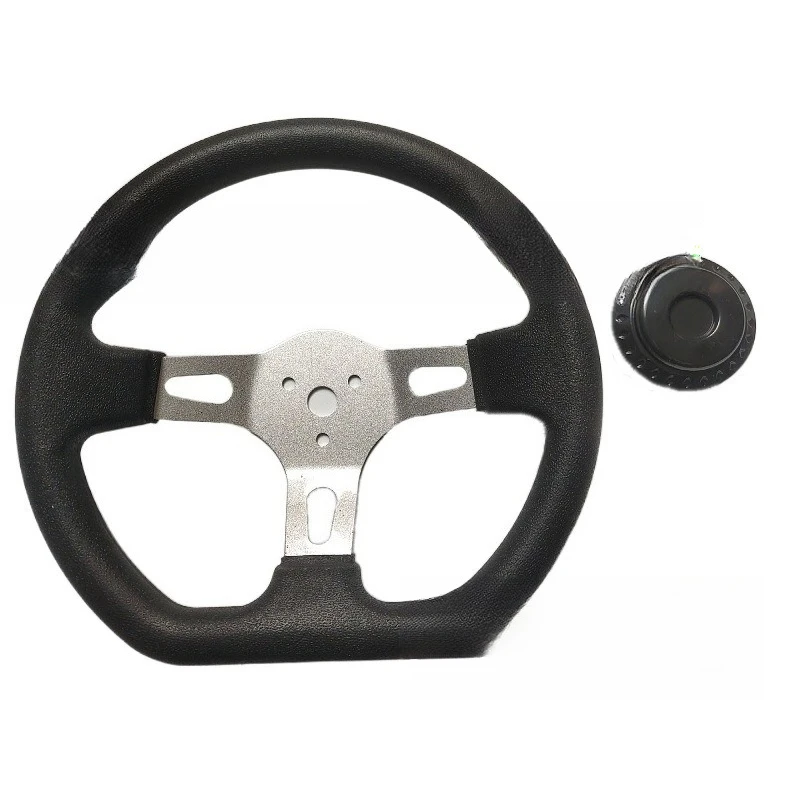 

Kart Steering Wheel 270MM Steering Wheel Modified Car Beach Car Kart Accessories PU Foam Polyurethane MatchingCar Accessories