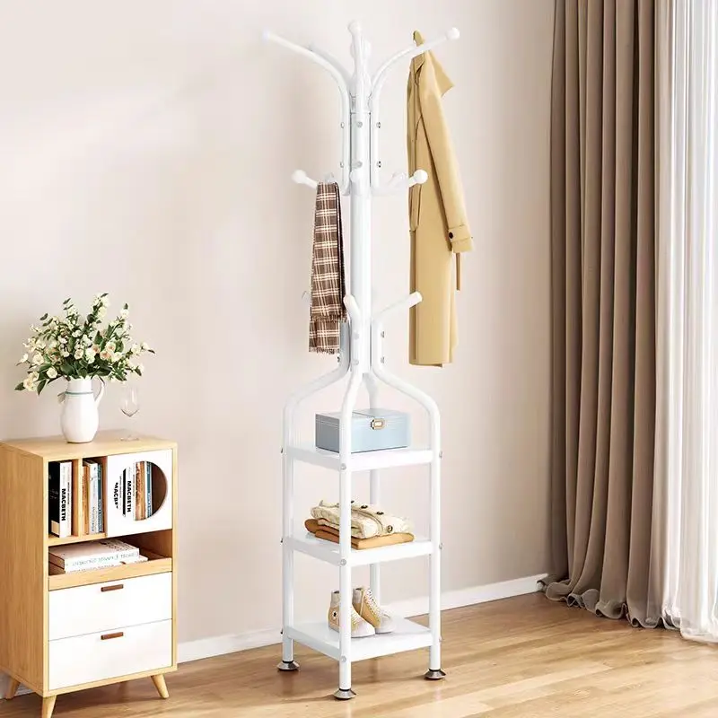 Modern steel multi-function hanger with hanger rod for vertical placement