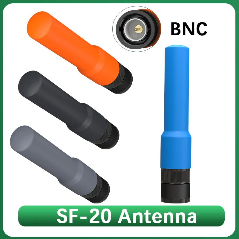 

SF-20 Мягкая короткая мини-антенна, красочная антенна BNC 144/430 МГц, совместимая с Motorola HX320 Kenwood IC-V82 Wilson Radio Accessory