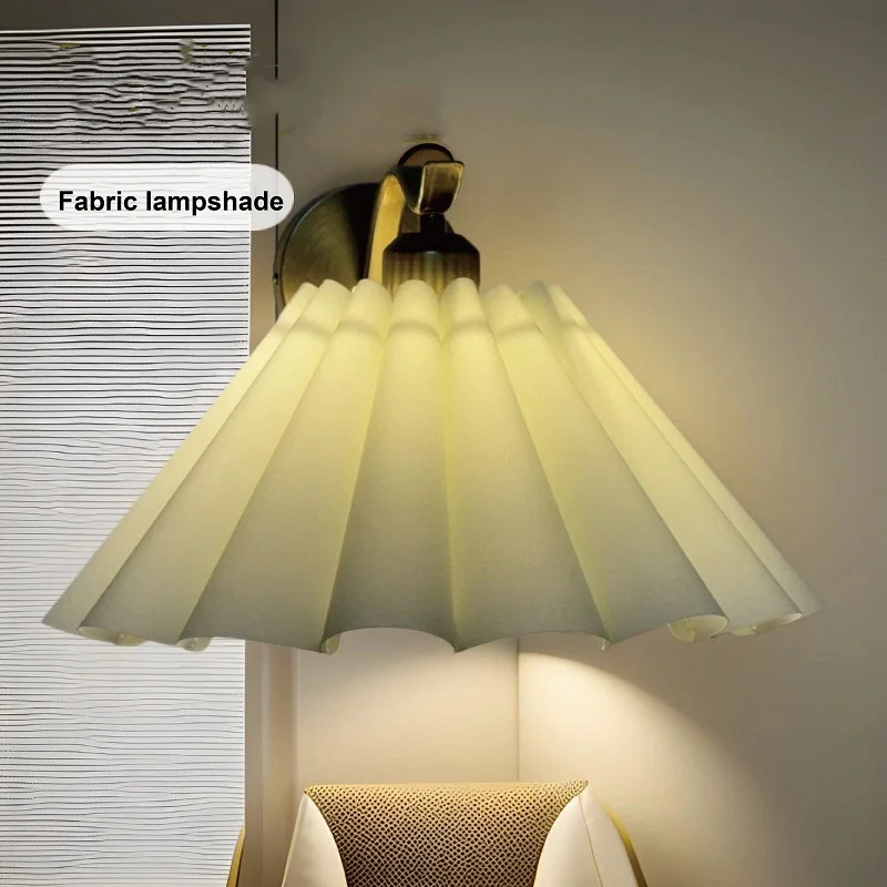 E27 Retro Fabric Petal Lampshade For Table Lamps Floor Lamps Chandeliers Bedside Lamps Ceiling Lamps LED Lamp Shade Replacement
