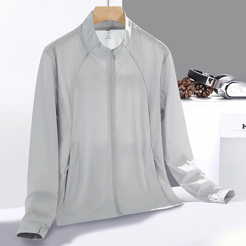 

UV Protection Sun Hoodie Men Women Lightweight Breathable Sports Running Jacket