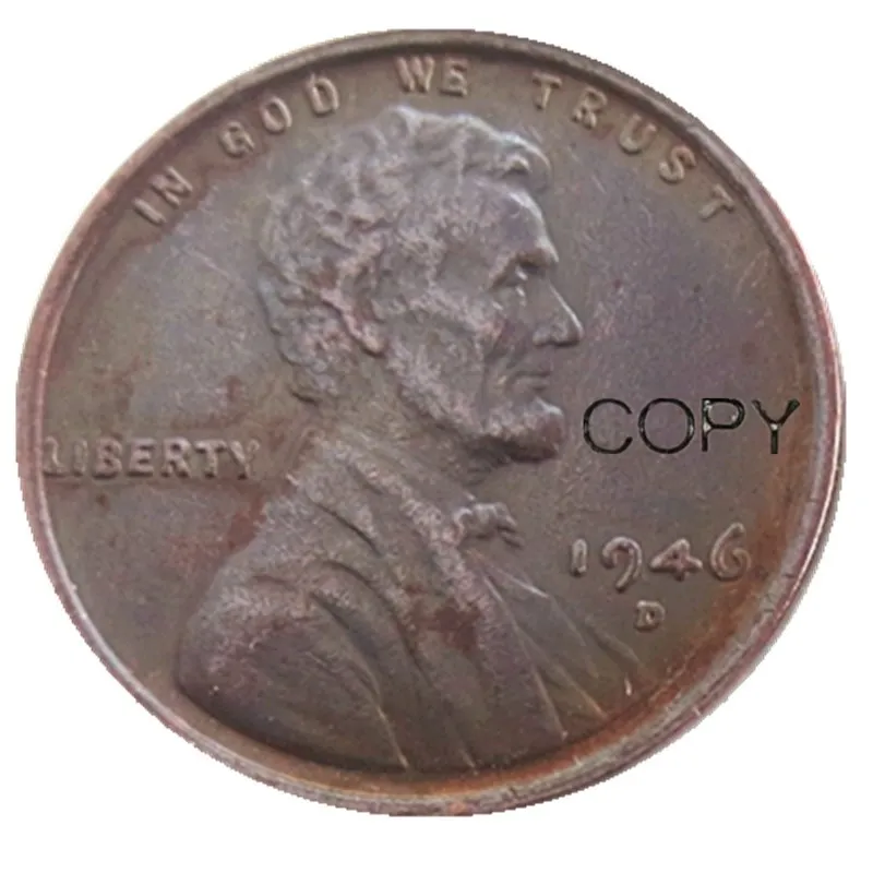 

Копия монет US One Cent 1946P/D/S