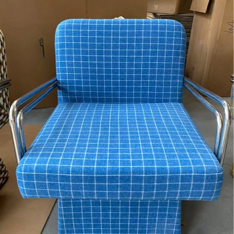 

Sofa chair medieval solid wood leisure cotatable home retro balcony living room simple coffee chair dressing