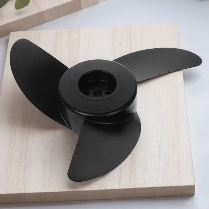 

Electric Trolling Motor Propeller Thickened Plastic High Efficiency for Inflatable Fishing Boats Pontoon Kayaks Marine Boat