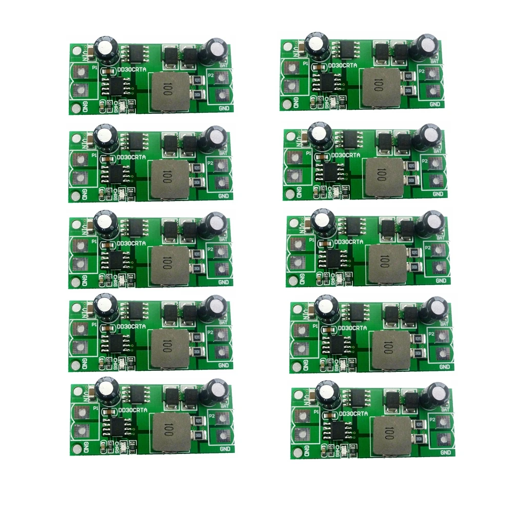 10PCS 3A 12V Lead-Acid Battery accumulator storage cell Charger Charging Module for UPS Car Solar motorcycles electric