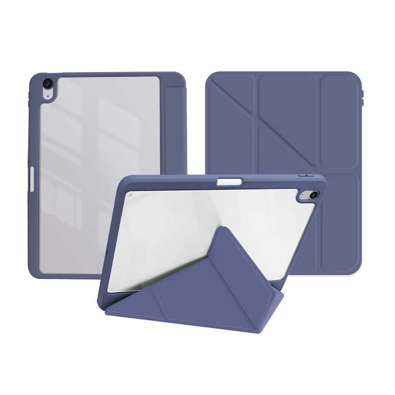 

Lightweight Y-Fold Acrylic Case for iPad 11th Gen Air 13 with Auto Wake Shockproof