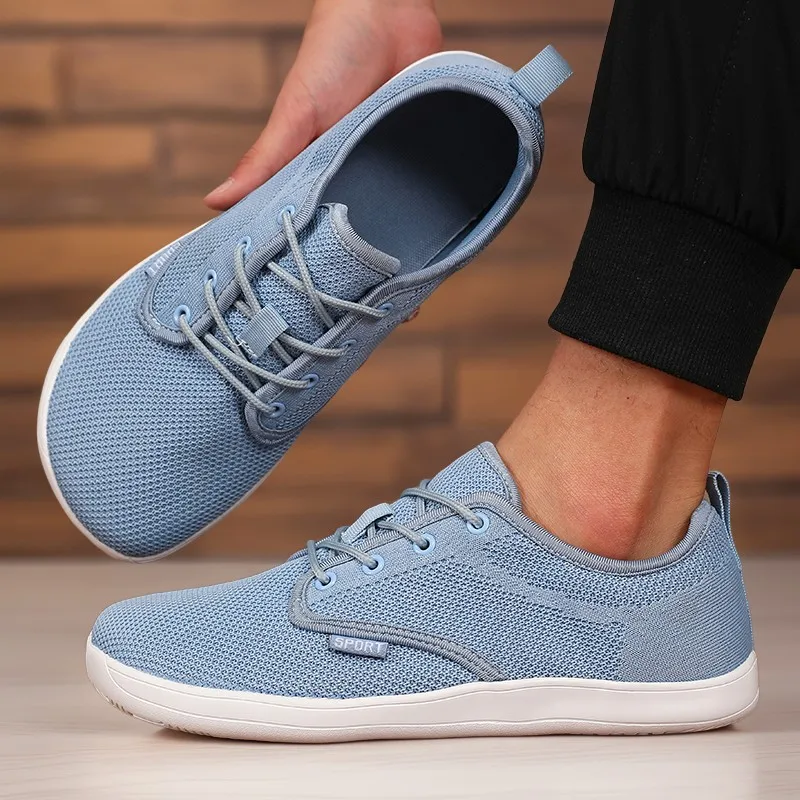 Lässige Herren-Sneaker, leicht, lässig, breite Zehen-Sneaker, rutschfest, bequem, Bootsschuhe, Unisex, Barfuß, minimalistische Schuhe